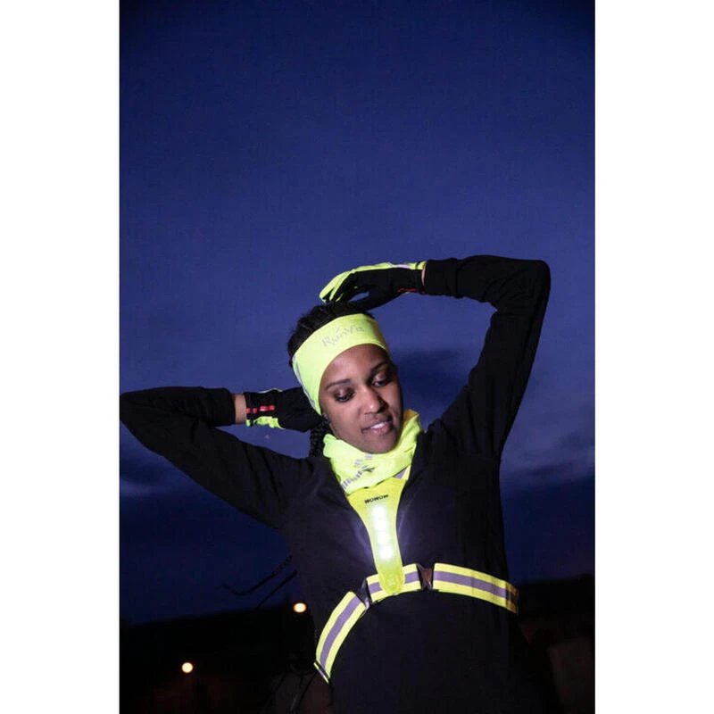 WOWOW Bandeau De Tête Moonlight Run Jaune 3 WOWOW Bandeau De Tête Moonlight Run Jaune – Image 3