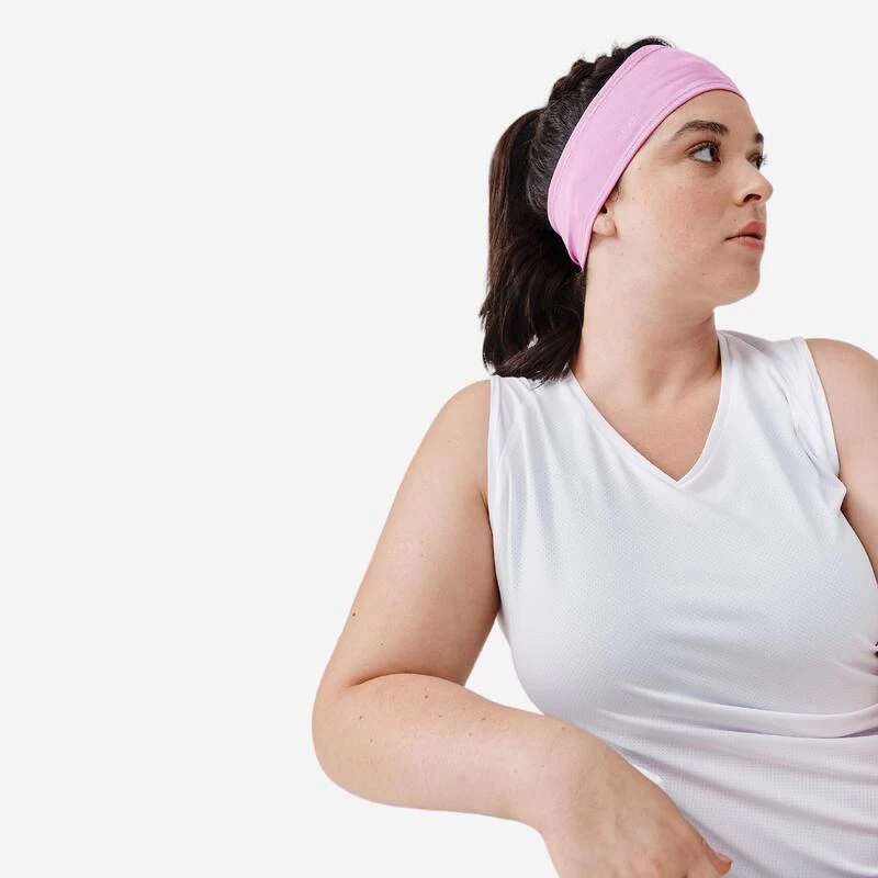 Bandeau Running Homme Femme - KIPRUN Rose 2 Bandeau Running Homme Femme - KIPRUN Rose – Image 2