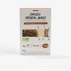 Decathlon Barres De Céréales Enrobée BIO Chocolat X15
