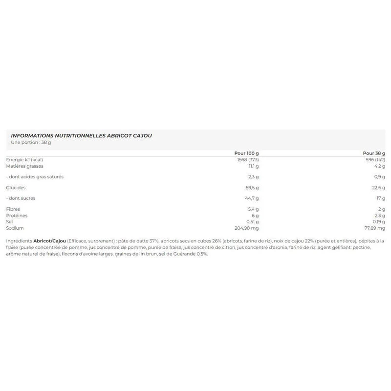 Barres énergétiques | Boîte De Barres Bio Energie (16x38g) | Abricot 2 Barres énergétiques | Boîte De Barres Bio Energie (16x38g) | Abricot – Image 2