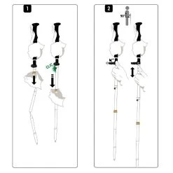 Exel Batons De Trail GLEN 100% Carbone Et Aluminium 11 Exel Batons De Trail GLEN 100% Carbone Et Aluminium -Fit Runner Soldes batons de trail glen 100 carbone et aluminium 5