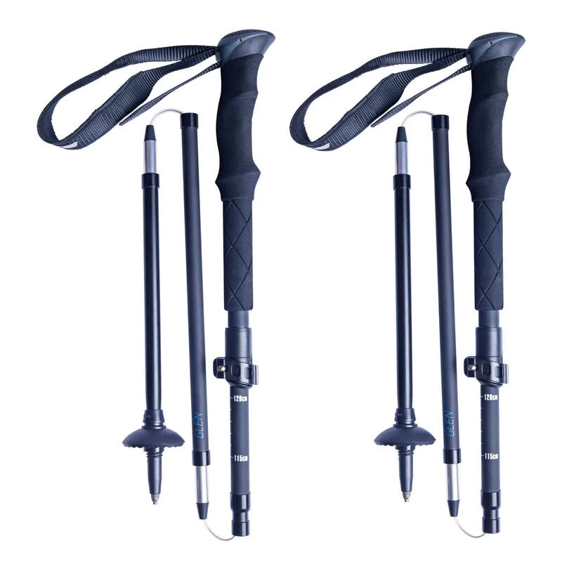 Exel Batons De Trail GLEN 100% Carbone Et Aluminium 1 Exel Batons De Trail GLEN 100% Carbone Et Aluminium