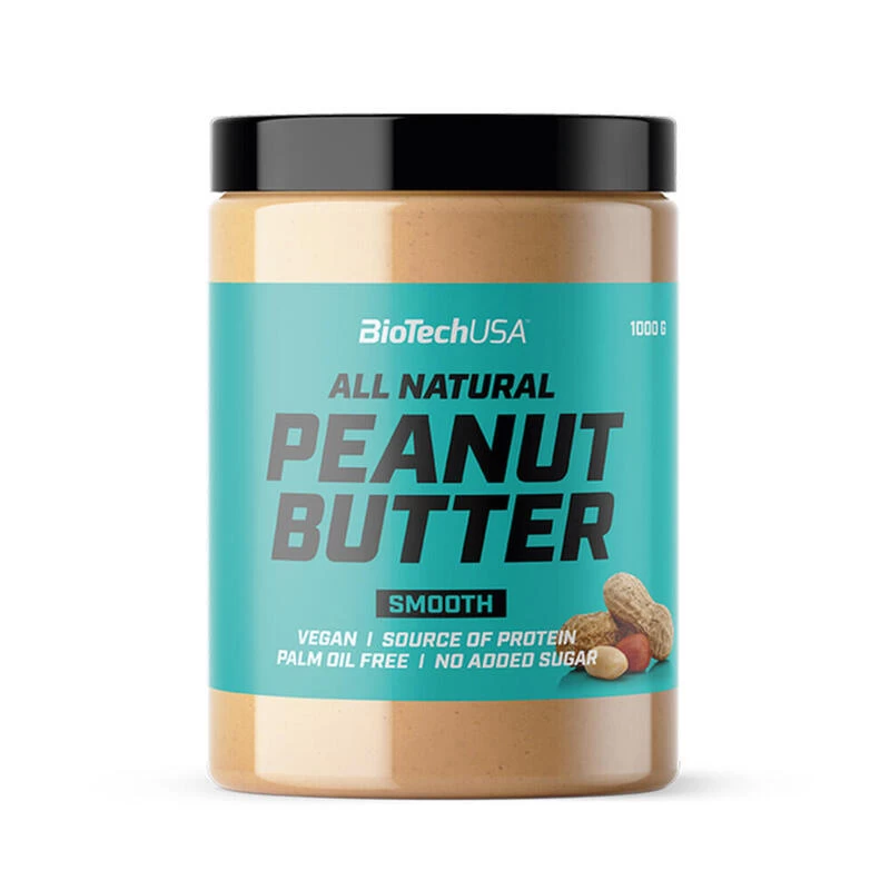 Beurres Protéinés | Peanut Butter Biotech USA (1kg) | Smooth 1 Beurres Protéinés | Peanut Butter Biotech USA (1kg) | Smooth