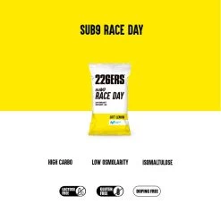 Boisson énergétique 226ERS Sub9 87g Race Day Lemon Monodosis -Fit Runner Soldes boisson energetique 226ers sub9 87g race day lemon monodosis 3