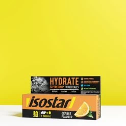 Isostar Boisson Isotonique Tablettes POWERTABS Orange 10x12g