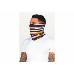 BV Sport Bonnet-tour De Cou Hiver Bleu Marine/jaune -Fit Runner Soldes bonnet tour de cou hiver bleu marinejaune 2