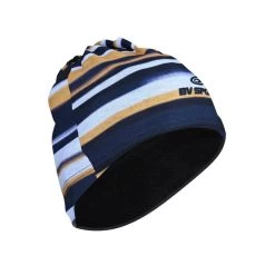 BV Sport Bonnet-tour De Cou Hiver Bleu Marine/jaune