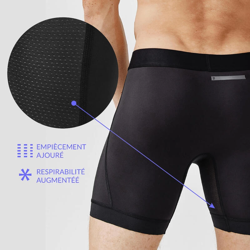 Kalenji BOXER DE RUNNING HOMME RESPIRANT SEMI-LONG 3 Kalenji BOXER DE RUNNING HOMME RESPIRANT SEMI-LONG – Image 3