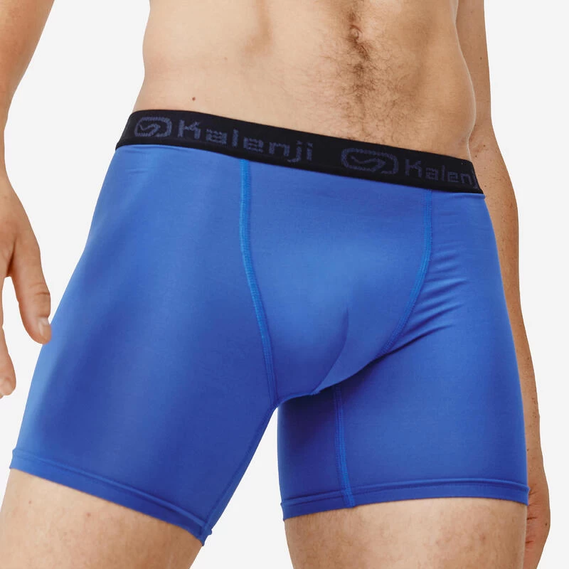 Kalenji Boxer Respirant En Microfibre Homme - Bleu 1 Kalenji Boxer Respirant En Microfibre Homme - Bleu