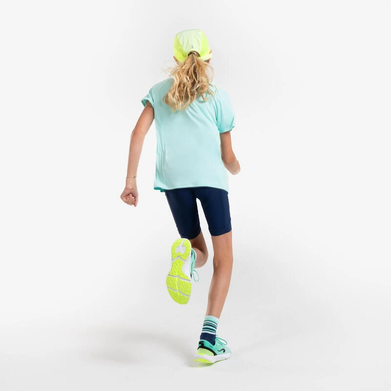 Casquette De Running Enfant Respirante - KIPRUN Run Dry Jaune 7 Casquette De Running Enfant Respirante - KIPRUN Run Dry Jaune – Image 7