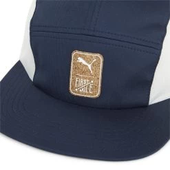 Casquette De Running PUMA x FIRST MILE PUMA Club Navy Blue -Fit Runner Soldes casquette de running puma x first mile puma club navy blue 4
