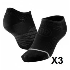 Sidas Chaussette De Running Ultra Légère Et Fine. Lot De 3 Paires - Run Anatomic Low