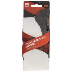 Chaussettes De Course Xtreme Blanches (2-pack) -Fit Runner Soldes chaussettes de course xtreme blanches 2 pack 3