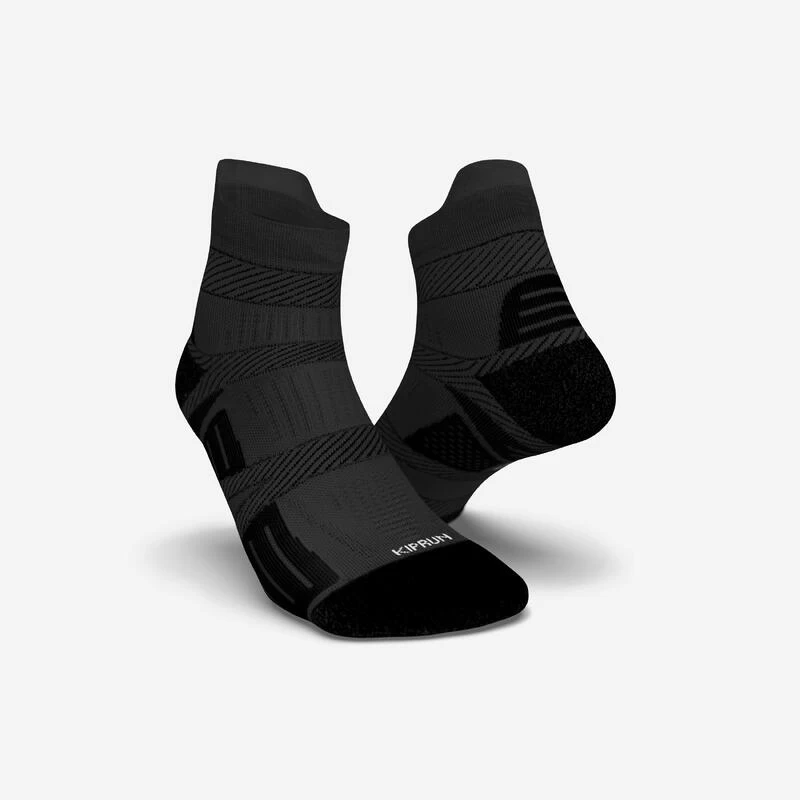 CHAUSSETTES DE RUNNING FINES STRAP NOIRES 1 CHAUSSETTES DE RUNNING FINES STRAP NOIRES