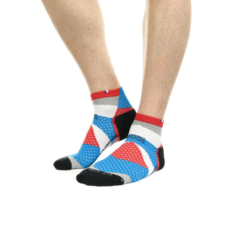 CHAUSSETTES DE RUNNING RENFORTS EN FIL D'ARGENT - FRACTAL 2 CHAUSSETTES DE RUNNING RENFORTS EN FIL D'ARGENT - FRACTAL – Image 2