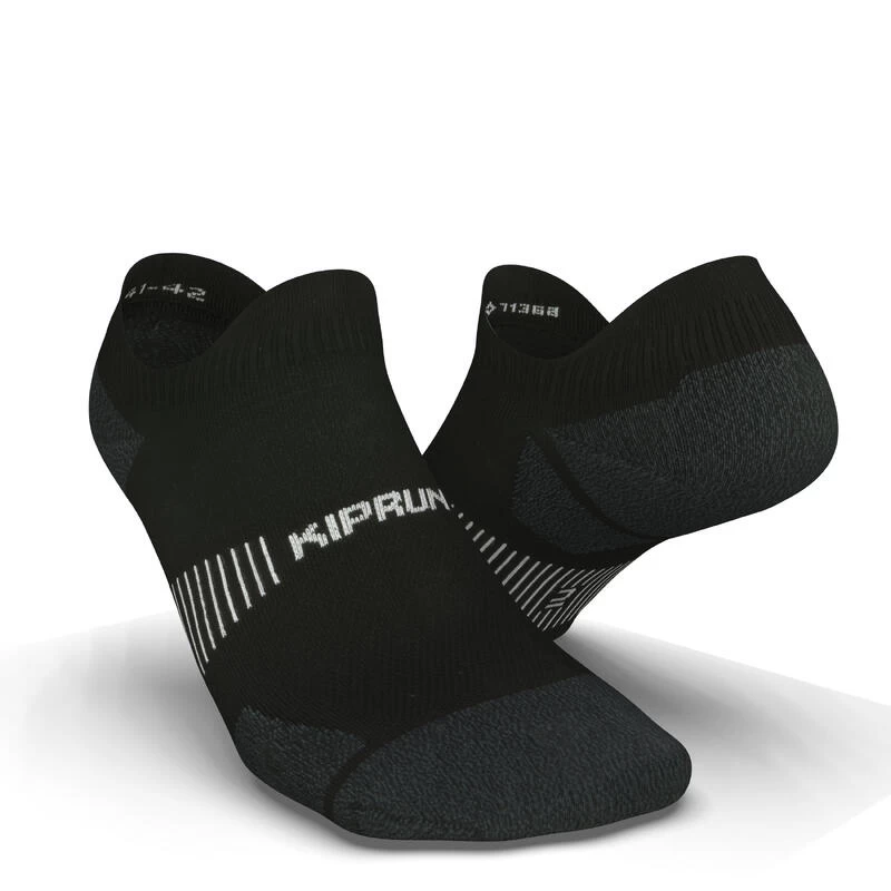 CHAUSSETTES DE RUNNING RUN900 FINES INVISIBLES NOIRES 1 CHAUSSETTES DE RUNNING RUN900 FINES INVISIBLES NOIRES