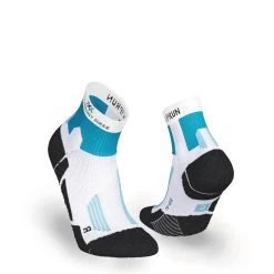 CHAUSSETTES DE RUNNING RUN900 X BLANC/BLEU 11 CHAUSSETTES DE RUNNING RUN900 X BLANC/BLEU -Fit Runner Soldes chaussettes de running run900 x blancbleu 5