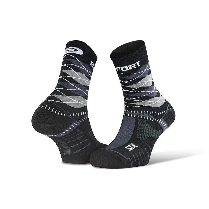 BV Sport Chaussettes STX EVO "Burlington" Noir/gris - Collector Edition 1 BV Sport Chaussettes STX EVO "Burlington" Noir/gris - Collector Edition
