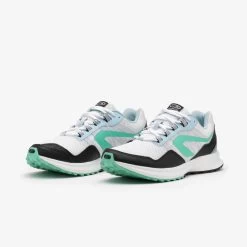 Kalenji CHAUSSURE DE RUNNING HOMME RUN ACTIVE GRIP BLANC VERT 13 Kalenji CHAUSSURE DE RUNNING HOMME RUN ACTIVE GRIP BLANC VERT -Fit Runner Soldes chaussure de running homme run active grip blanc vert 3