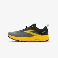 CHAUSSURE DE RUNNING TRAIL HOMME BROOKS RUNNING CASCADIA 17 JAUNE ET GRIS 9 CHAUSSURE DE RUNNING TRAIL HOMME BROOKS RUNNING CASCADIA 17 JAUNE ET GRIS -Fit Runner Soldes chaussure de running trail homme brooks running cascadia 17 jaune et gris 2