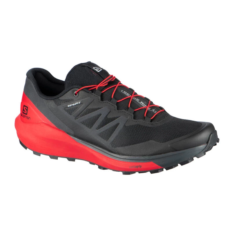 CHAUSSURE DE TRAIL RUNNING SALOMON SENSE RIDE 4 NOIR ROUGE 1 CHAUSSURE DE TRAIL RUNNING SALOMON SENSE RIDE 4 NOIR ROUGE