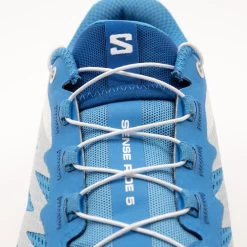 CHAUSSURE DE TRAIL RUNNING SALOMON SENSE RIDE 5 M BLEU WHITE 12 CHAUSSURE DE TRAIL RUNNING SALOMON SENSE RIDE 5 M BLEU WHITE -Fit Runner Soldes chaussure de trail running salomon sense ride 5 m bleu white 4