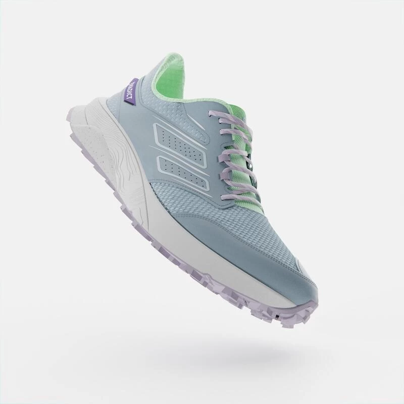 CHAUSSURES TRAIL RUNNING POUR FEMME EASYTRAIL BLEU VERT 2 CHAUSSURES TRAIL RUNNING POUR FEMME EASYTRAIL BLEU VERT – Image 2