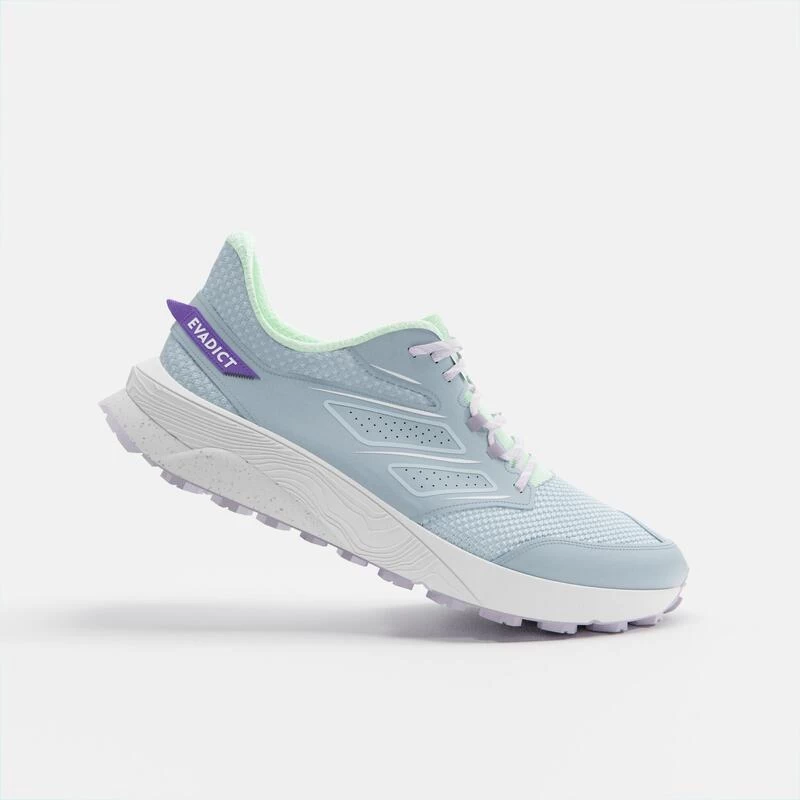 CHAUSSURES TRAIL RUNNING POUR FEMME EASYTRAIL BLEU VERT 1 CHAUSSURES TRAIL RUNNING POUR FEMME EASYTRAIL BLEU VERT