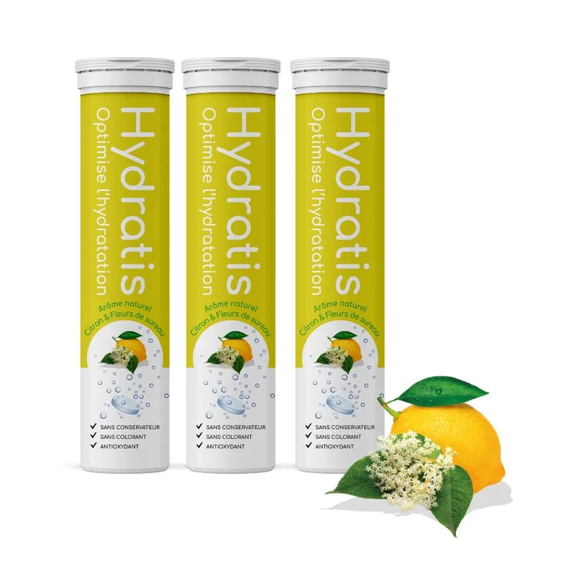 COFFRET 3x TUBES De CITRON FLEURS DE SUREAU, Boisson Hydratation 1 COFFRET 3x TUBES De CITRON FLEURS DE SUREAU, Boisson Hydratation