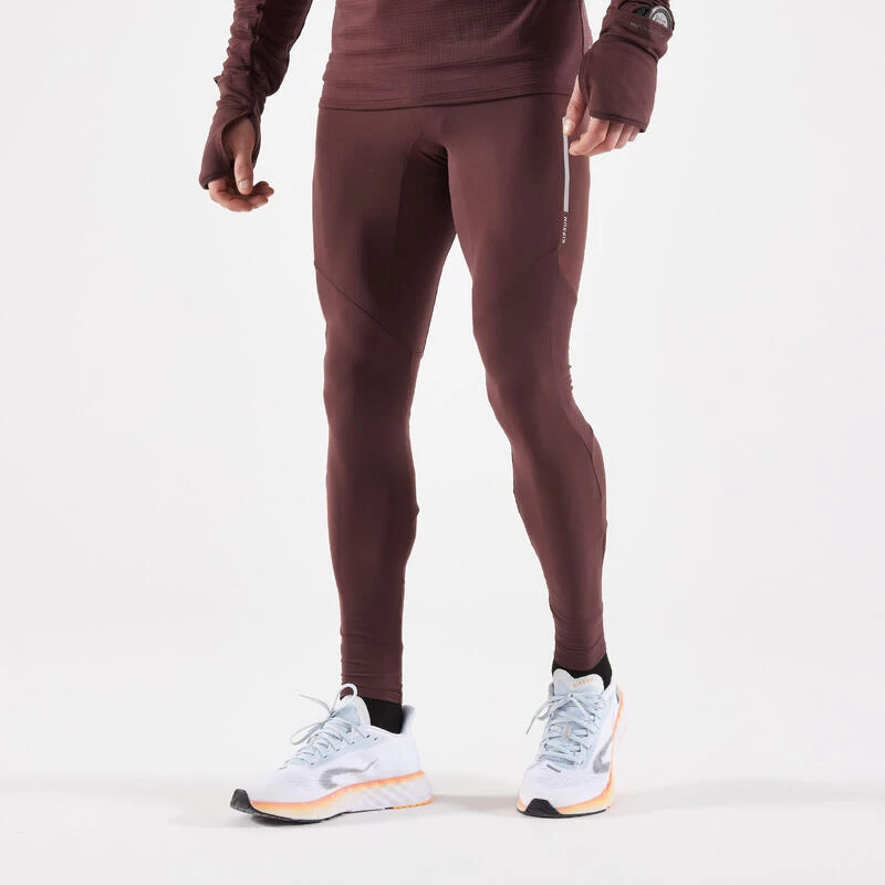 COLLANT RUNNING HOMME CHAUD - KIPRUN BORDEAUX 2 COLLANT RUNNING HOMME CHAUD - KIPRUN BORDEAUX – Image 2