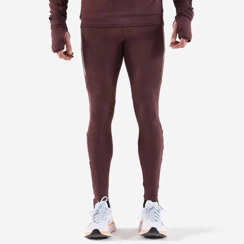 COLLANT RUNNING HOMME CHAUD - KIPRUN BORDEAUX 1 COLLANT RUNNING HOMME CHAUD - KIPRUN BORDEAUX