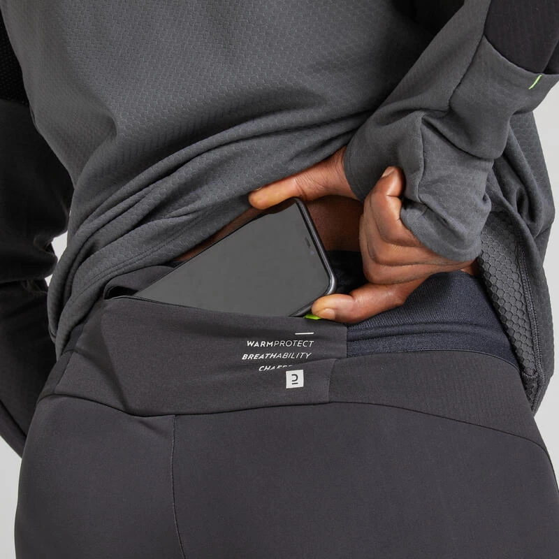 COLLANT RUNNING HOMME CHAUD KIPRUN WARM NOIR GRIS 8 COLLANT RUNNING HOMME CHAUD KIPRUN WARM NOIR GRIS – Image 8