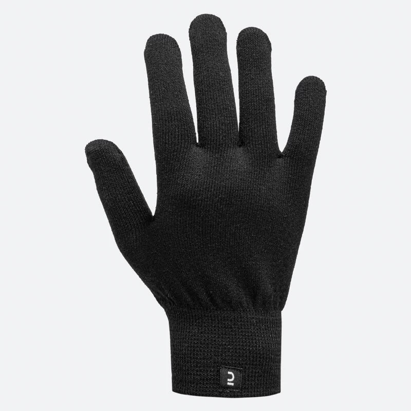 GANTS DE RUNNING ENFANT - KIPRUN WARM NOIR 2 GANTS DE RUNNING ENFANT - KIPRUN WARM NOIR – Image 2