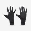 Kalenji Gants De Running Tactiles Homme Femme- KIPRUN Warm 100 Noir