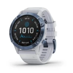 Garmin Fenix 6 Pro Solar MinBlu W/WhtstnbdEMEA 010-N2410-19