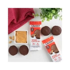 Quest Gâteaux | Gâteaux | Boîte Peanut Butter Cups (12x42g) | Peanut Butter 6 Quest Gâteaux | Gâteaux | Boîte Peanut Butter Cups (12x42g) | Peanut Butter -Fit Runner Soldes gateaux gateaux boite peanut butter cups 12x42g peanut butter 2