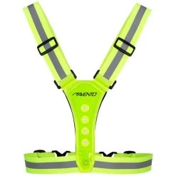 AVENTO Gilet De Sport à Led - Rechargeable - Jaune Fluo - Gilet De Sécurité -Fit Runner Soldes gilet de sport a led rechargeable jaune fluo gilet de securite 2