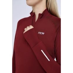 Haut Avec Demi-Fermeture Éclair Winter Pour Femmes -Fit Runner Soldes haut avec demi fermeture eclair winter pour femmes 2