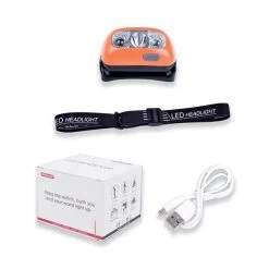 LAMPE FRONTALE RECHARGEABLE 150 LUMENS -Fit Runner Soldes lampe frontale rechargeable 150 lumens 3