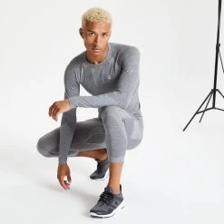 Dare 2b Legging Court IN THE ZONE Homme (Gris Foncé Chiné) -Fit Runner Soldes legging court in the zone homme gris fonce chine 2