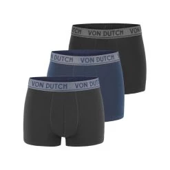 Von Dutch Lot De 3 Boxers Coton Homme Original