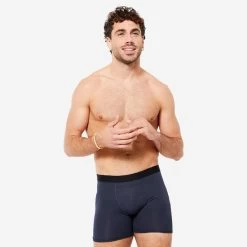 Decathlon Lot De 3 Boxers Respirants En Microfibre Homme - Bleu Foncé/bleu/kaki 12 Decathlon Lot De 3 Boxers Respirants En Microfibre Homme - Bleu Foncé/bleu/kaki -Fit Runner Soldes lot de 3 boxers respirants en microfibre homme bleu foncebleukaki 2