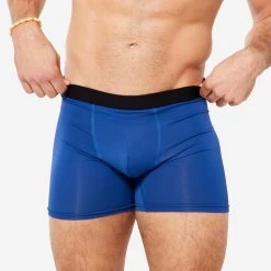 Decathlon Lot De 3 Boxers Respirants En Microfibre Homme - Bleu Foncé/bleu/kaki 19 Decathlon Lot De 3 Boxers Respirants En Microfibre Homme - Bleu Foncé/bleu/kaki -Fit Runner Soldes lot de 3 boxers respirants en microfibre homme bleu foncebleukaki 9