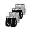 Fila Lot De 4 Boxers Coton Homme FU5040 Uni