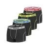 FREEGUN Lot De 4 Boxers Homme Aktiv Sport Fluo