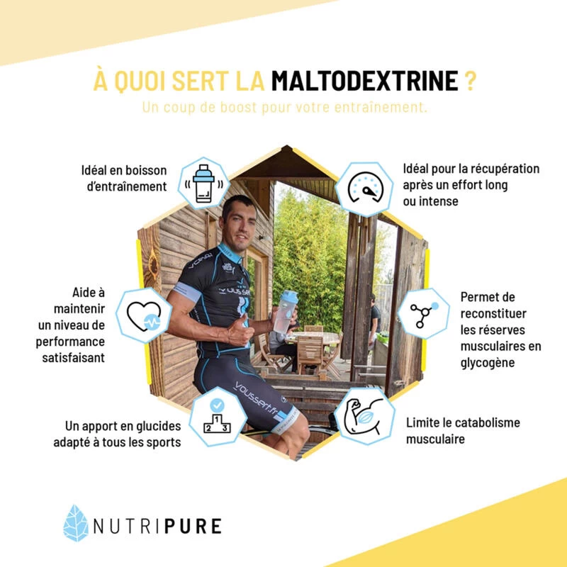 Maltodextrine Bio 1kg Nutripure 5 Maltodextrine Bio 1kg Nutripure – Image 5