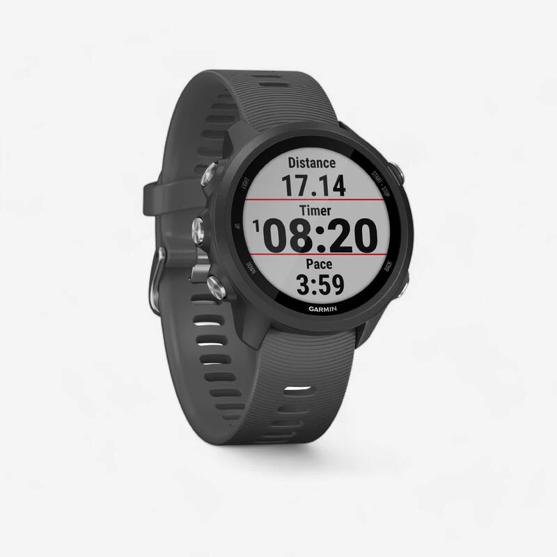 MONTRE CARDIO GPS GARMIN FORERUNNER 245 GRISE 1 MONTRE CARDIO GPS GARMIN FORERUNNER 245 GRISE