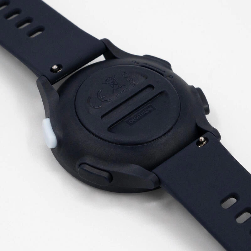 Decathlon Montre Chronomètre De Course à Pied W500M BLEUE 4 Decathlon Montre Chronomètre De Course à Pied W500M BLEUE – Image 4