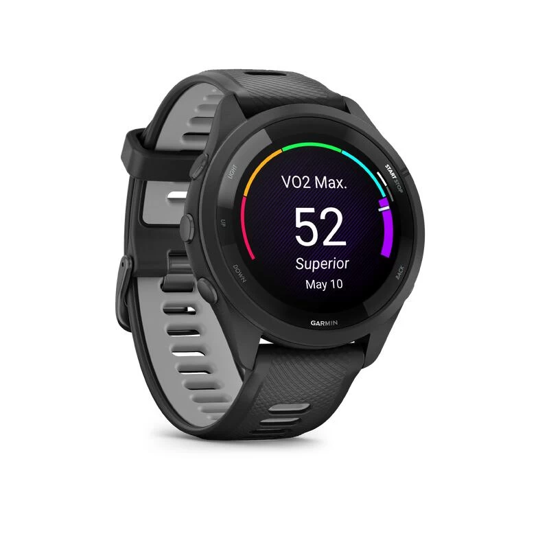 MONTRE CONNECTÉE MULTISPORT GPS CARDIO - GARMIN FORERUNNER 265 MUSIC NOIRE 3 MONTRE CONNECTÉE MULTISPORT GPS CARDIO - GARMIN FORERUNNER 265 MUSIC NOIRE – Image 3