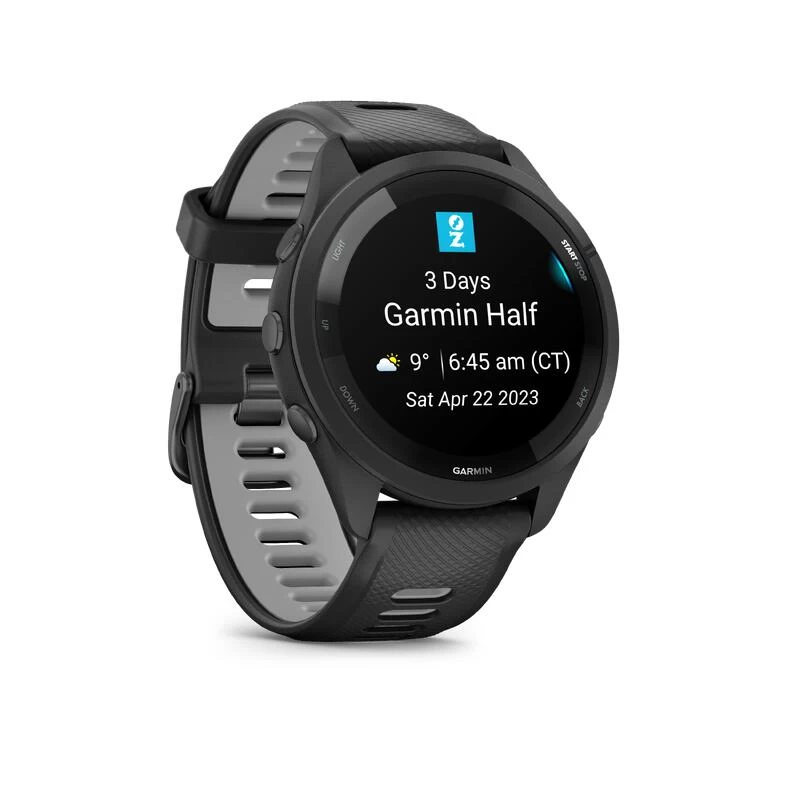 MONTRE CONNECTÉE MULTISPORT GPS CARDIO - GARMIN FORERUNNER 265 MUSIC NOIRE 4 MONTRE CONNECTÉE MULTISPORT GPS CARDIO - GARMIN FORERUNNER 265 MUSIC NOIRE – Image 4